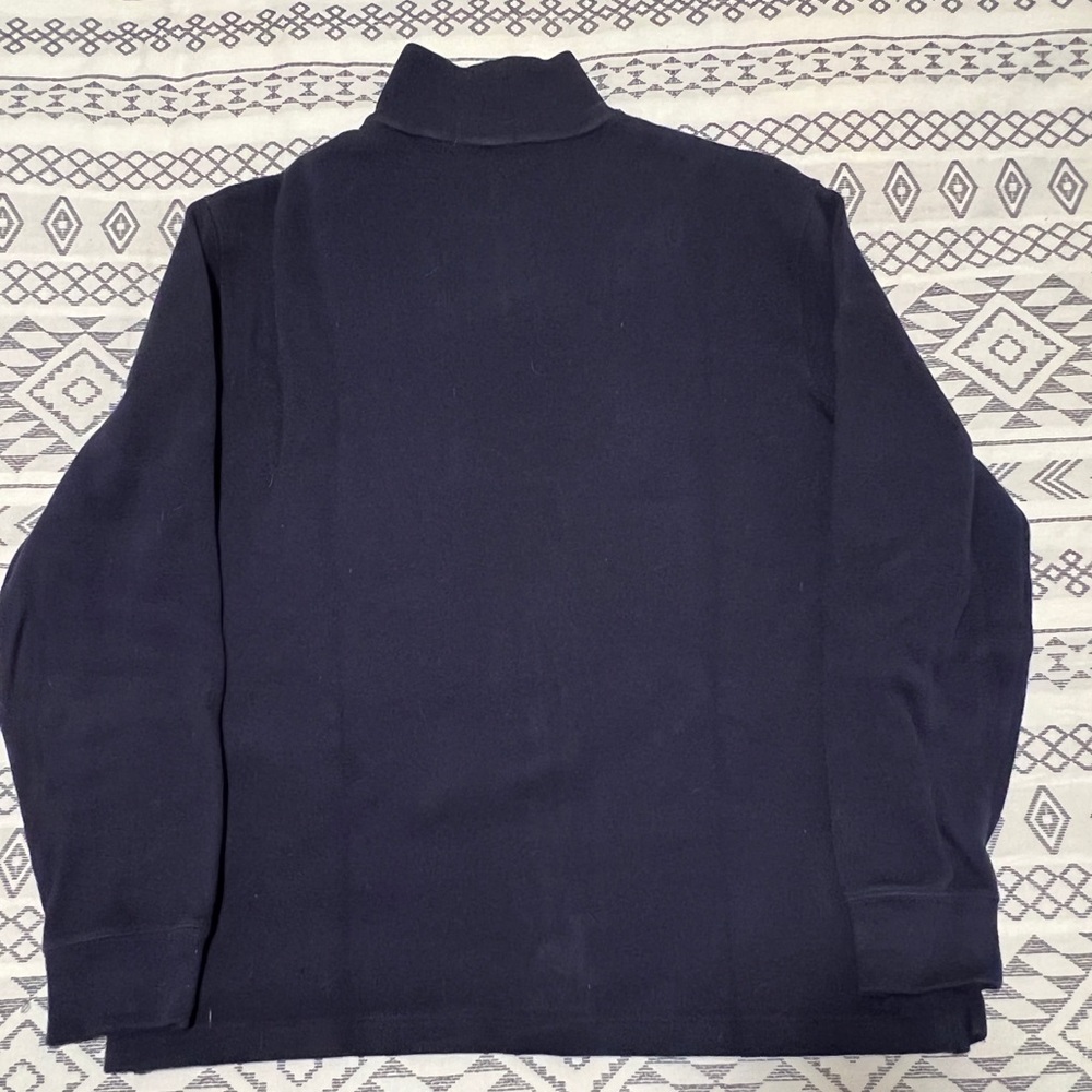 Polo Ralph Lauren 1/4 Zip Sweater - Navy - Picture 2 of 3
